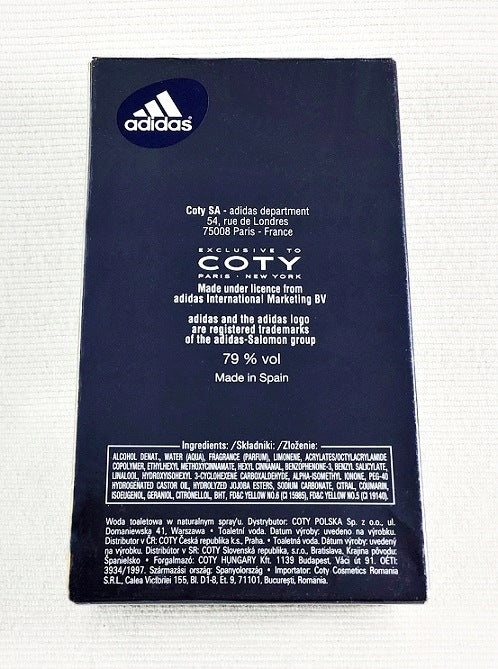 ADIDAS TEAM FORCE 50 ML EAU DE TOILETTE OLDER VERSION UNIQUE Manufacturer code 3412242510082
