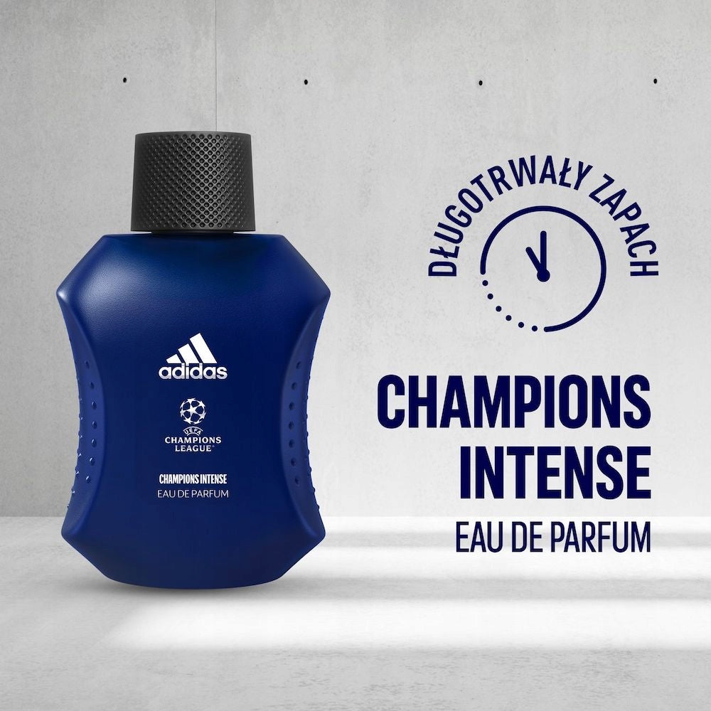ADIDAS UEFA Champions League Champions Intense Eau de Parfum 50ml Packaging status original
