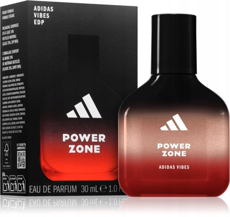 ADIDAS VIBES POWER ZONE EAU DE PARFUM 30ML UNISEX