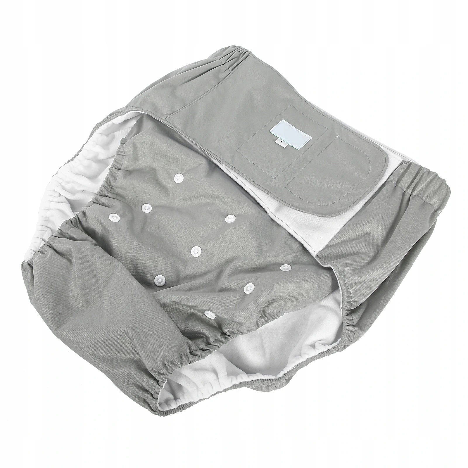 ADJUSTABLE ADULT DIAPERS REUSABLE DIAPERS GREY Brand no brand