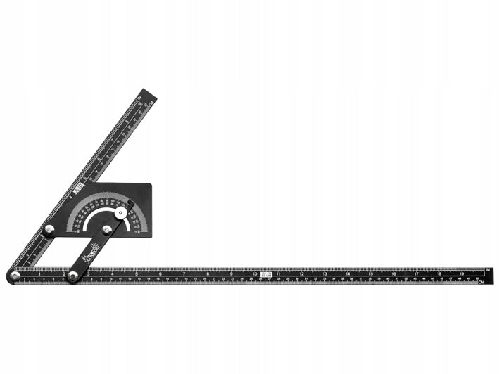 ADJUSTABLE ANGLE WITH PROTRACMETER 230 x 500 mm Manufacturer code CON-10088
