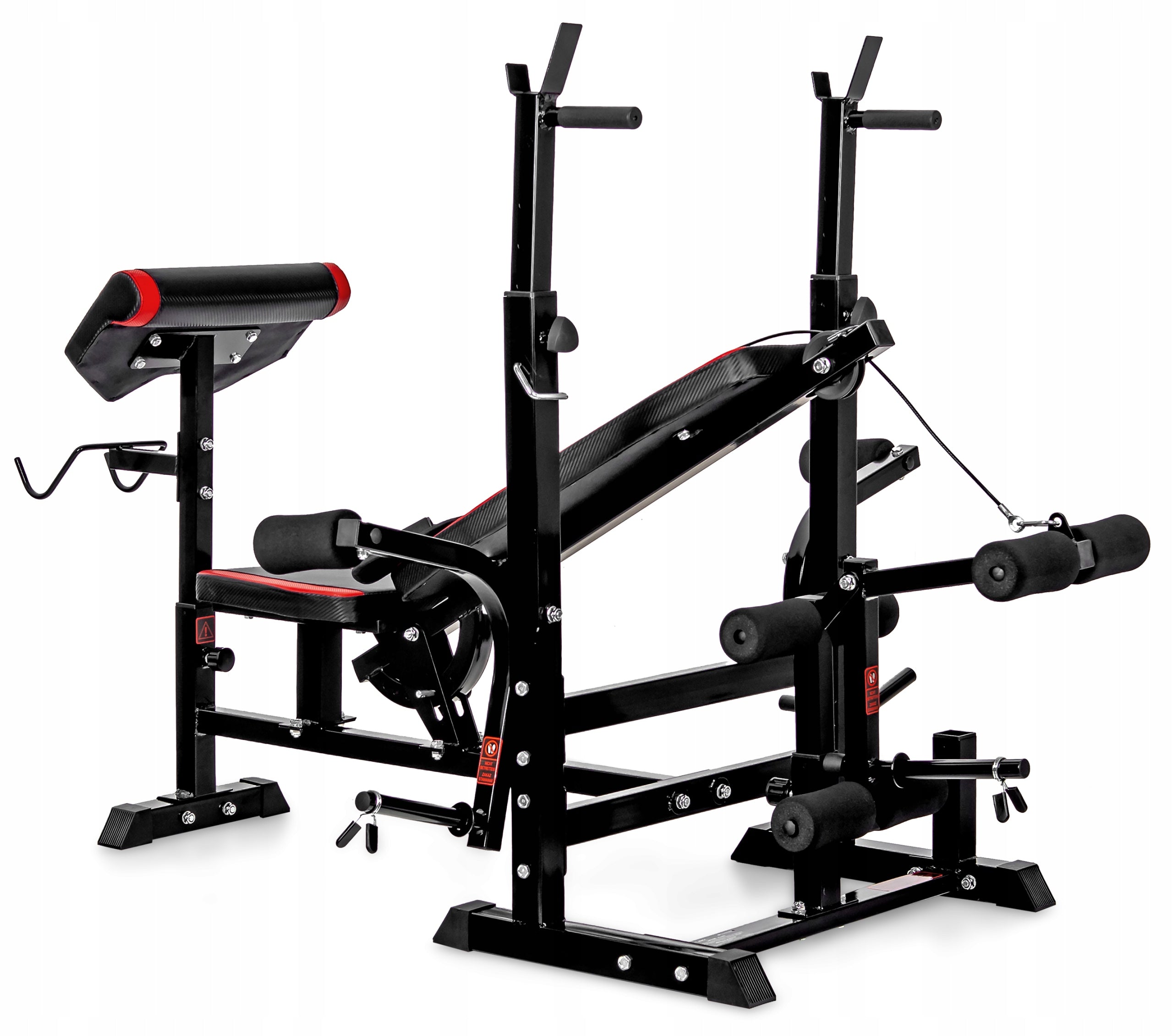 ADJUSTABLE BENCH FOR TRAINING EXERCISES with barbell RACKS EXTRACTOR Manufacturer code xg-600