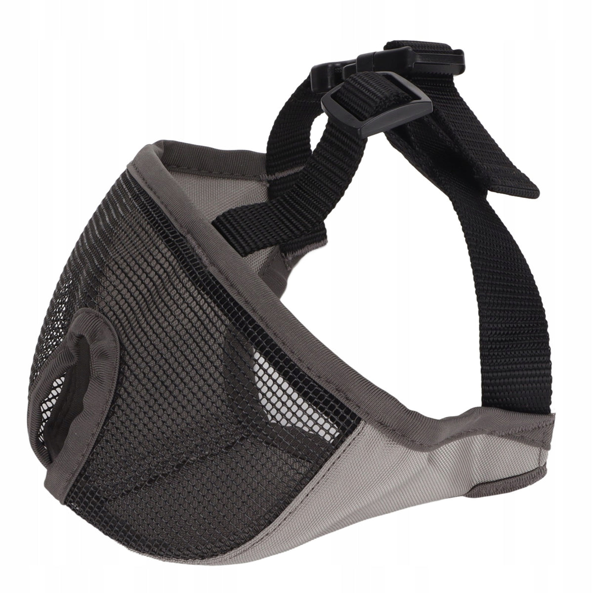 ADJUSTABLE BULLDOG MASK BITING AND BARKING DOG MUZZLE CLOSED OC Packaging status original