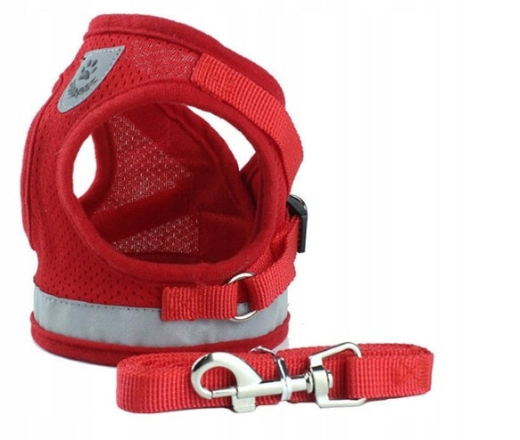 ADJUSTABLE CAT HARNESS WITH LANYARD 120cm OBLASKOWE SIZE XS Manufacturer code SZELKI REGULOWANE DLA KOTA XS