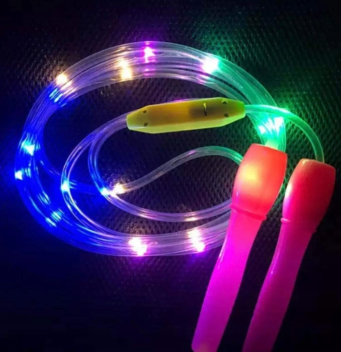 ADJUSTABLE CHILDREN'S JUMP ROPE GLOWING LED SPORTS COLORFUL 3 modes2,7m Type jump rope
