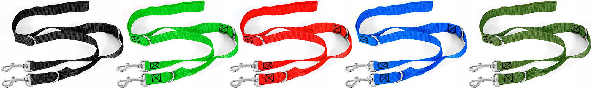 ADJUSTABLE DOG LEASH, REVERSIBLE, Strong 25mm 200 EAN (GTIN) 5906022606952