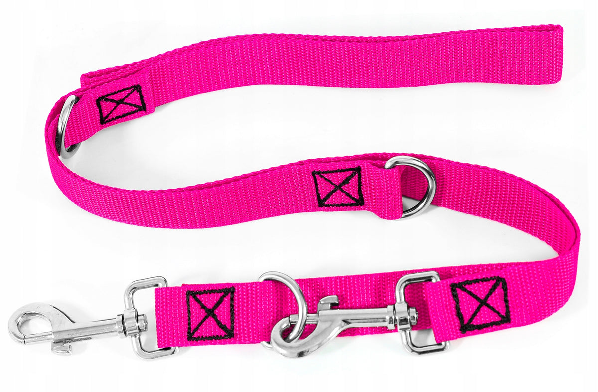 ADJUSTABLE DOG LEASH, REVERSIBLE, Strong, 25mm, 5m Brand Reverse