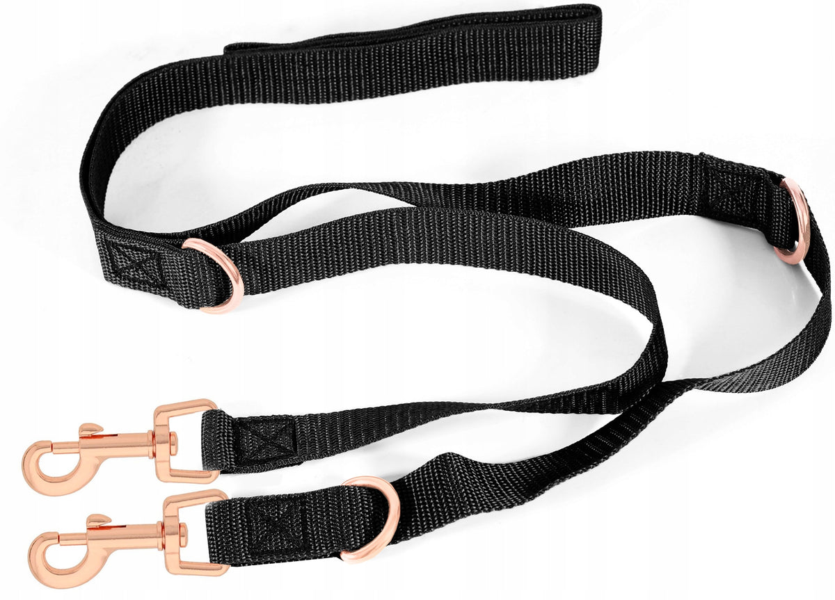 ADJUSTABLE DOG LEASH, ROSE GOLD, PINK GOLD, 3.2 m EAN (GTIN) 5906022612922