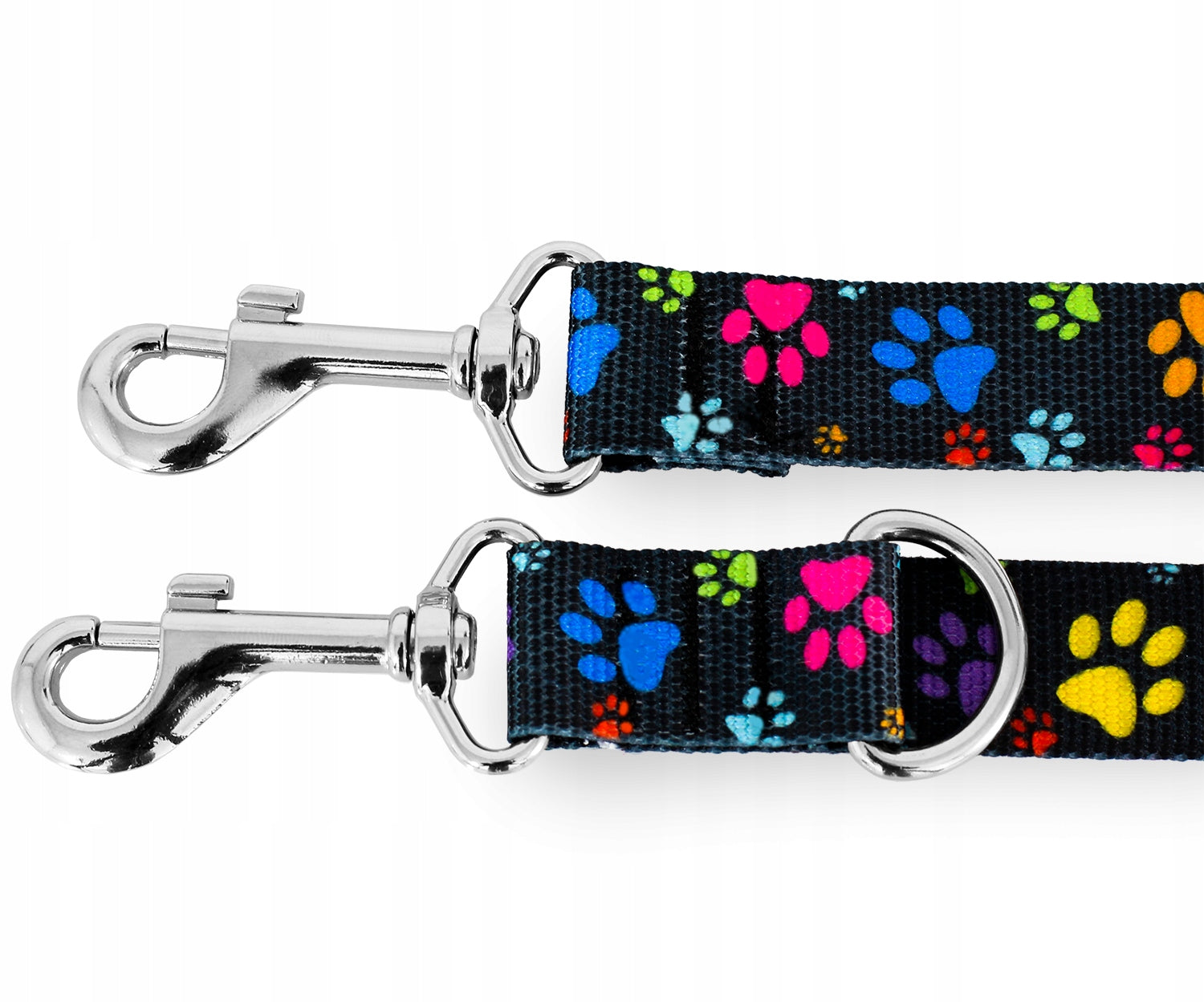 ADJUSTABLE DOG LEASH WITH PATTERNS, 3.2 m Maximum leash length 3.2 m