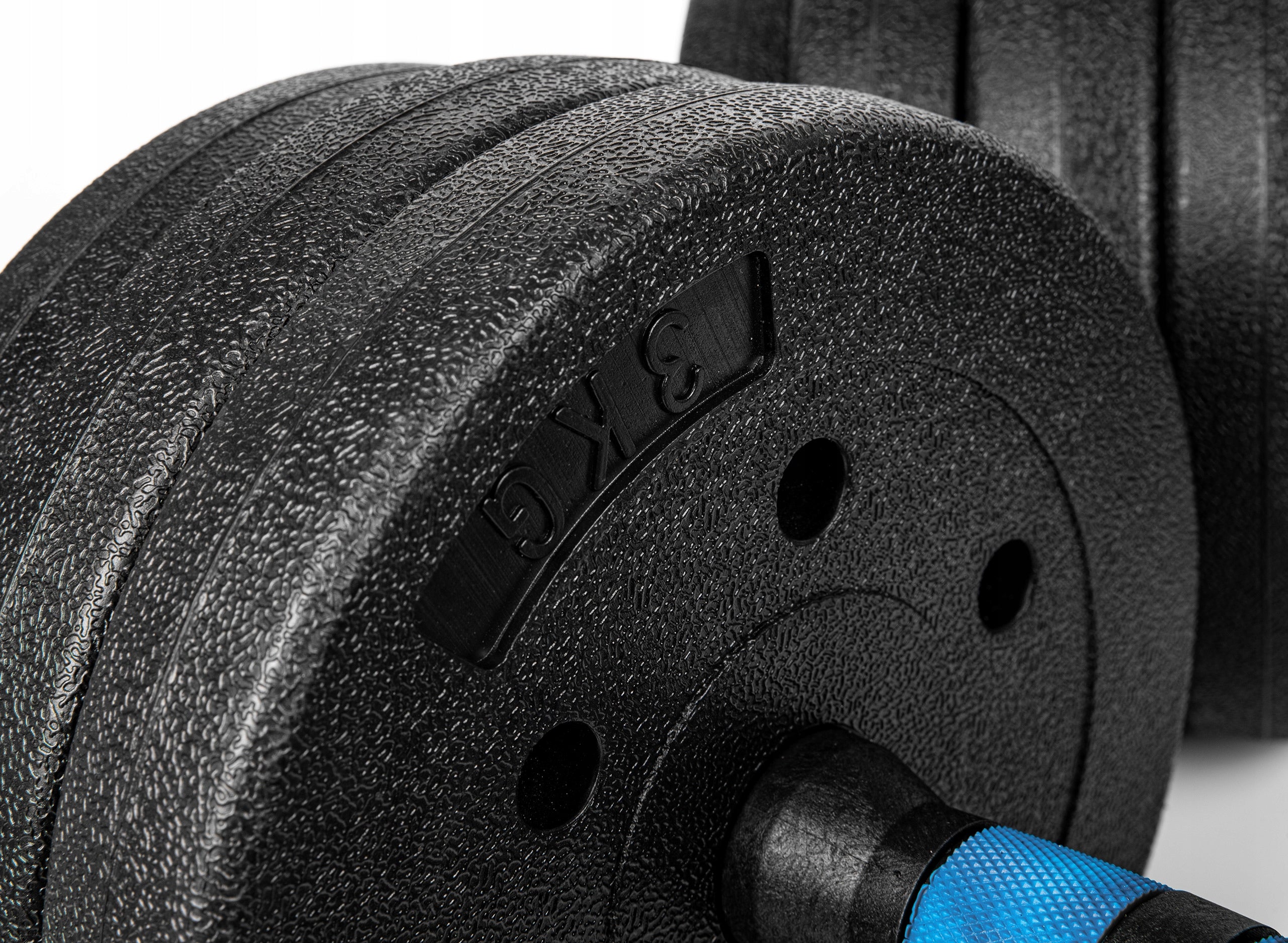 ADJUSTABLE DUMBBELLS BARBELL 2in1 DUMBBELL SET FOR EXERCISE DUMBBELLS 2x20kg 40KG Internal material cement