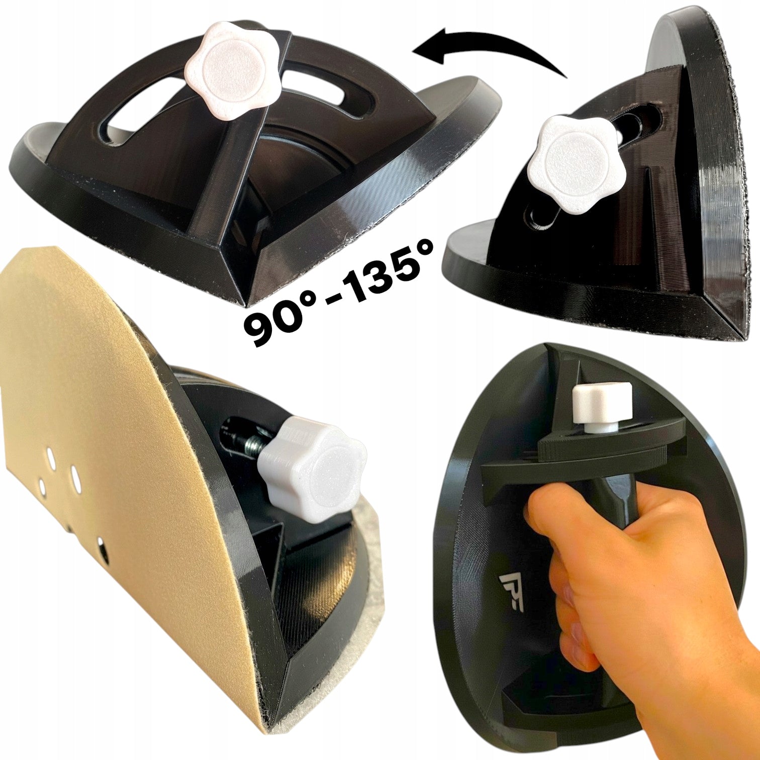 ADJUSTABLE GRINDING TROWEL ADJUSTABLE STRONG FOR 90°-135° MANUAL CORNERS