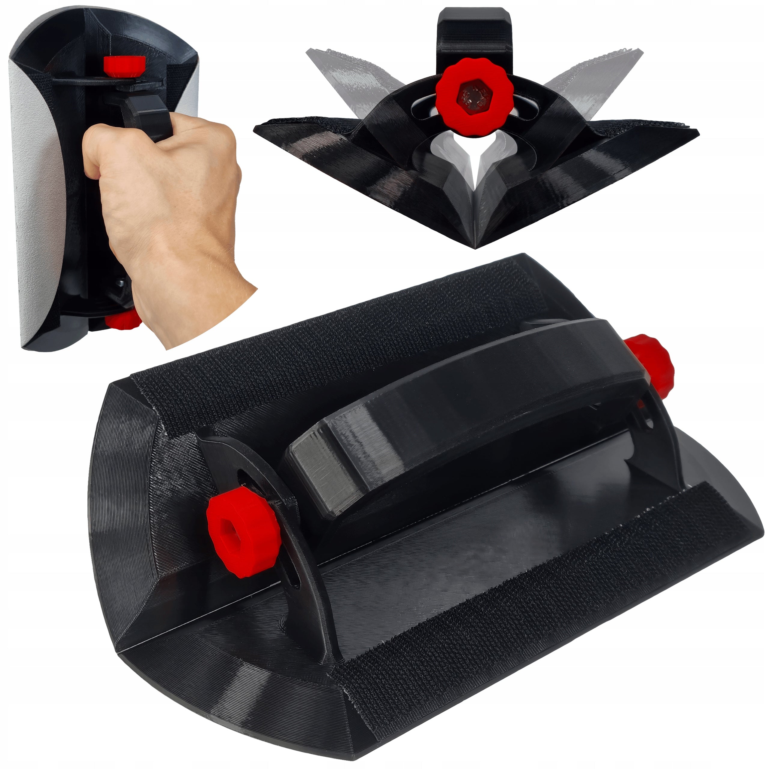 ADJUSTABLE GRINDING TROWEL FOR CORNERS 15x22,5CM ANGLE 83-128 DEGREES