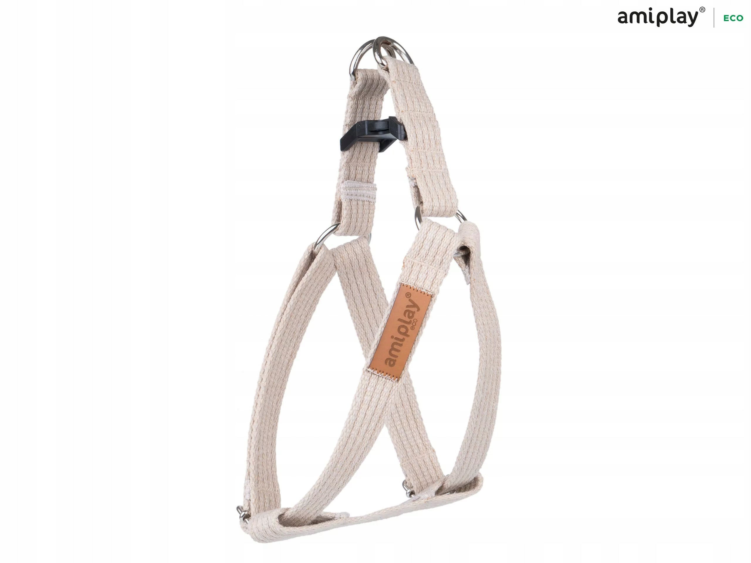 ADJUSTABLE HARNESS AMIPLAY COTTON S BEIGE FOR DOG Manufacturer code 5907563223493