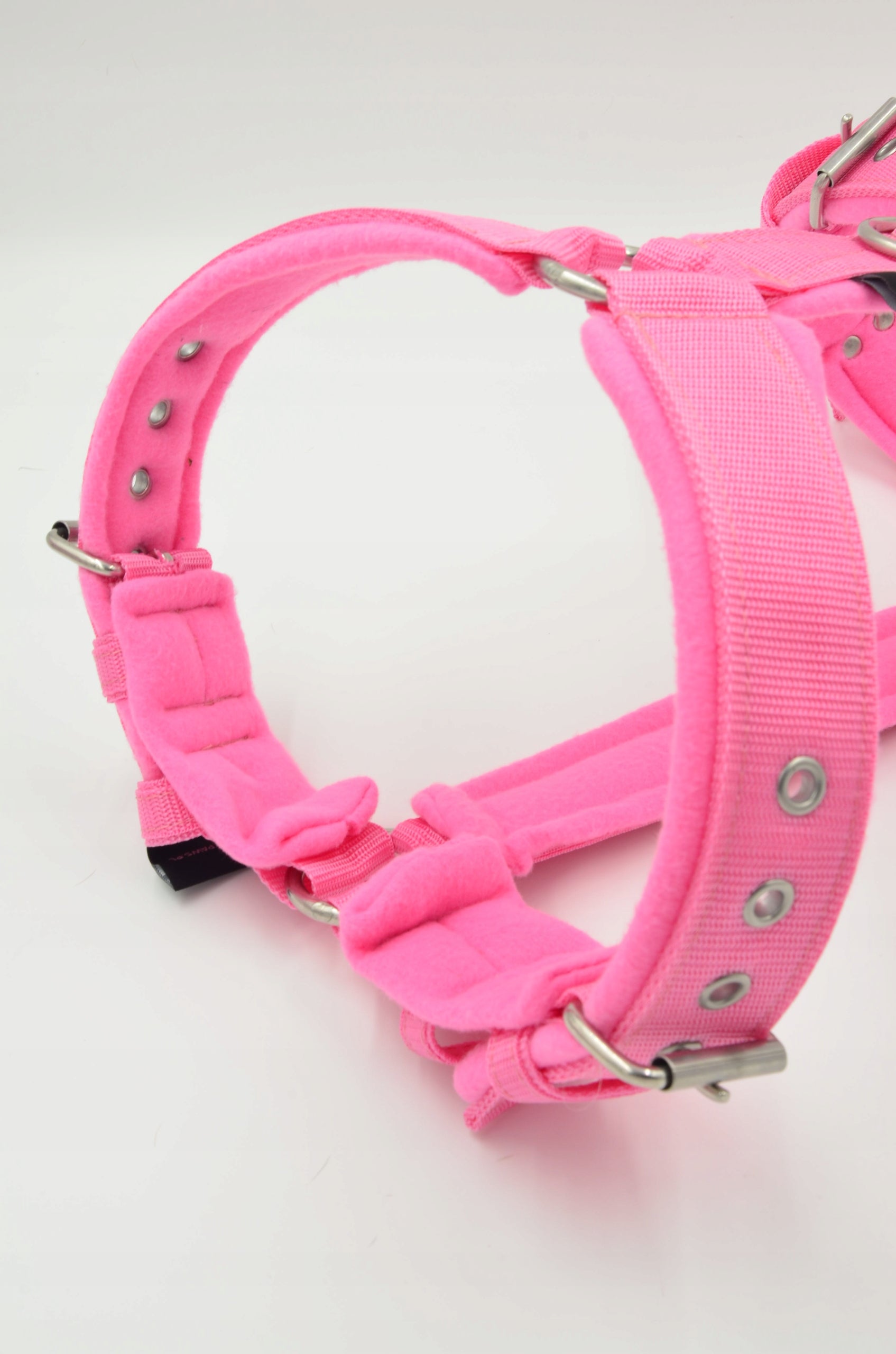 ADJUSTABLE HARNESS WITH FLEECE GUARD FOR BIG DOG ANY SIZE COLORS Kind other
