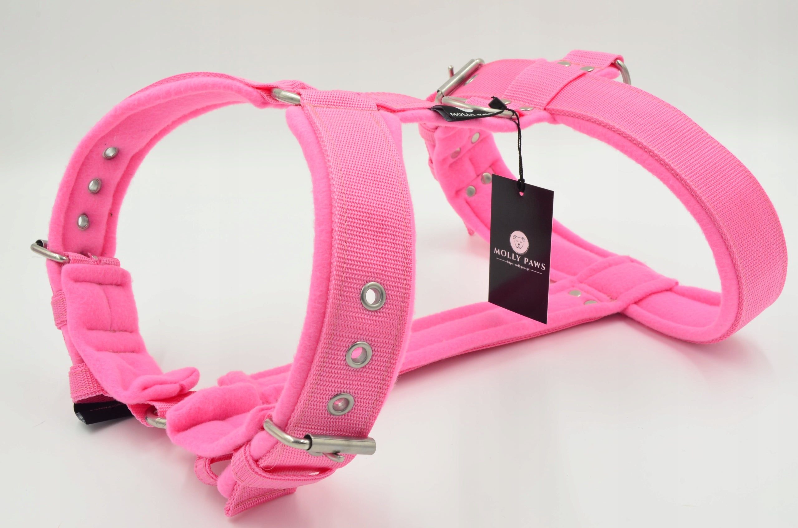 ADJUSTABLE HARNESS WITH FLEECE GUARD FOR BIG DOG ANY SIZE COLORS Manufacturer code SZDDP