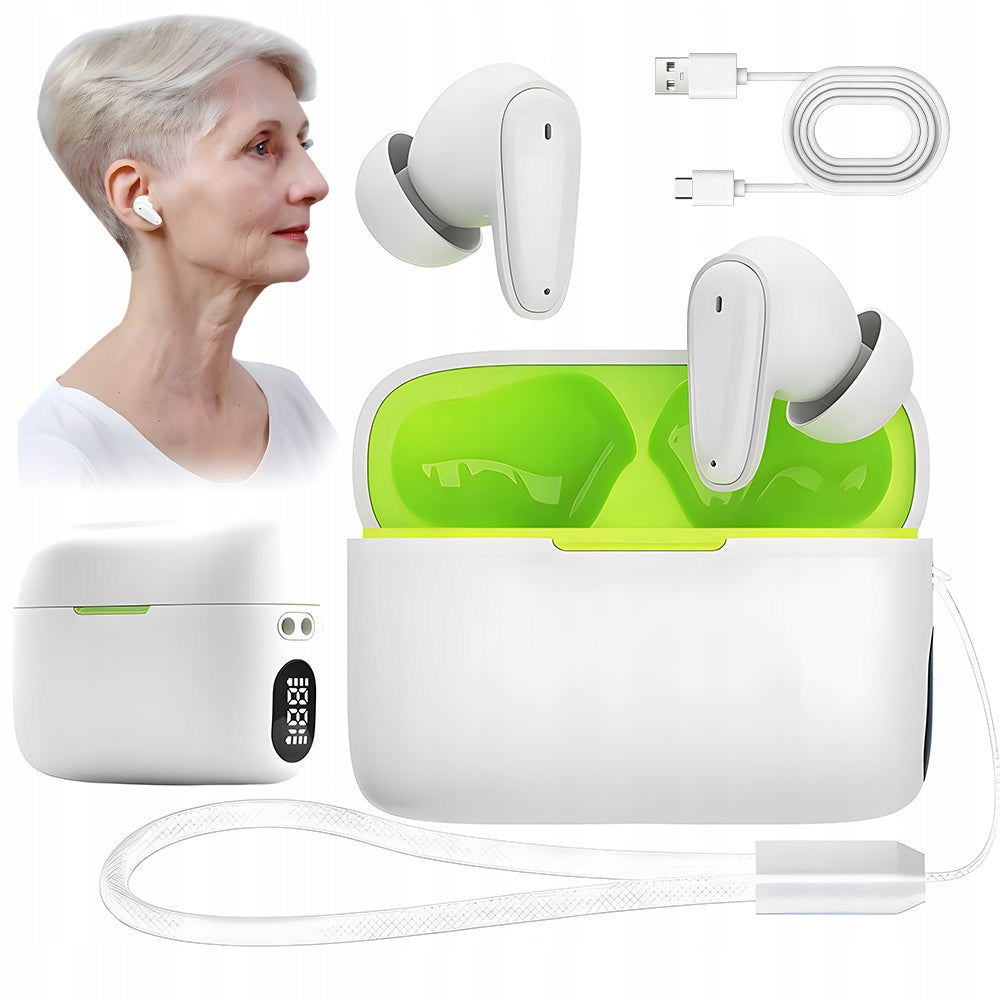 ADJUSTABLE HEARING AID 250MAH UNISEX IN-EAR WITH CASE