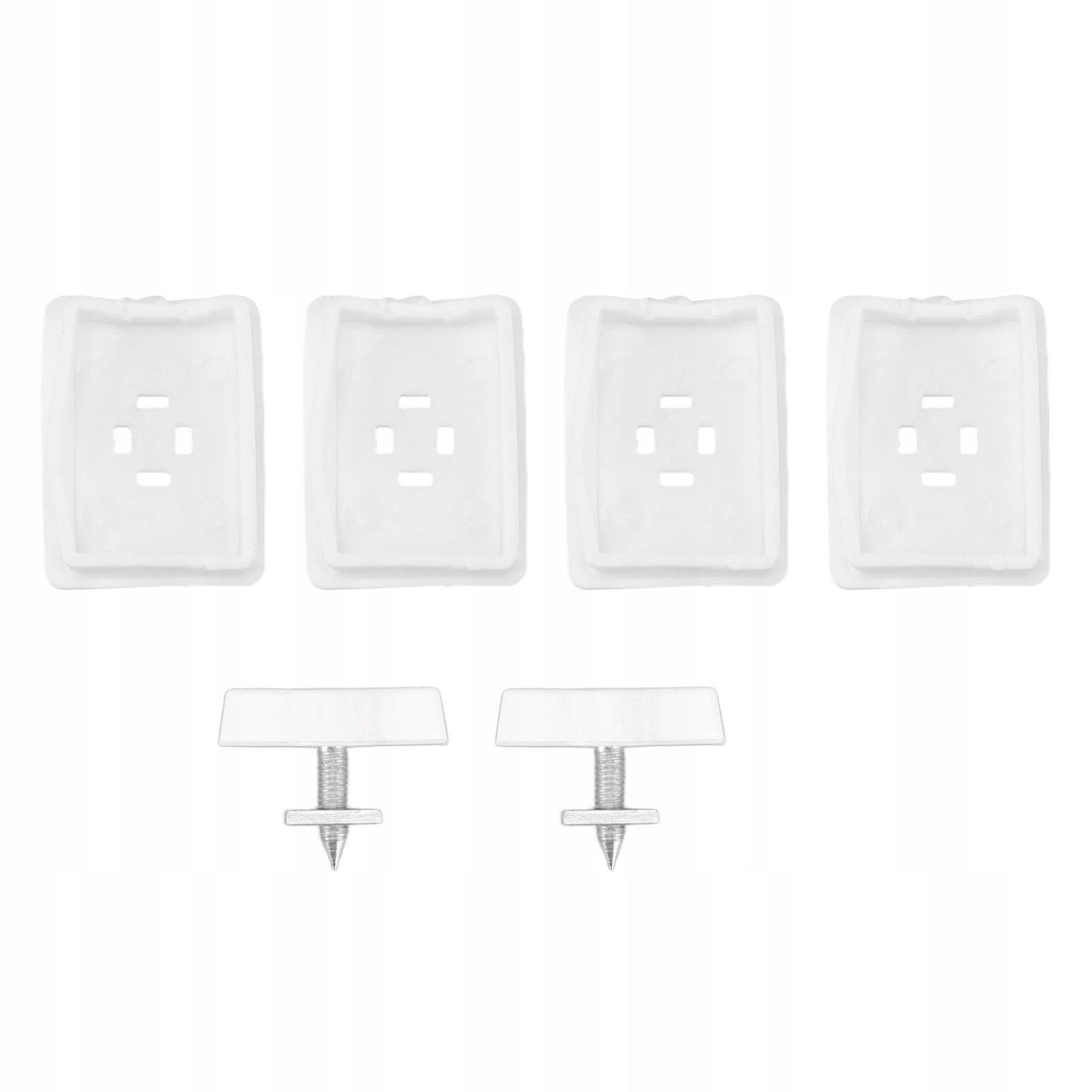 ADJUSTABLE SHELF FOR CABINETS AND CABINETS LOAD CAPACITY 20 KG EASY TO INSTALL 30-40CM Color white
