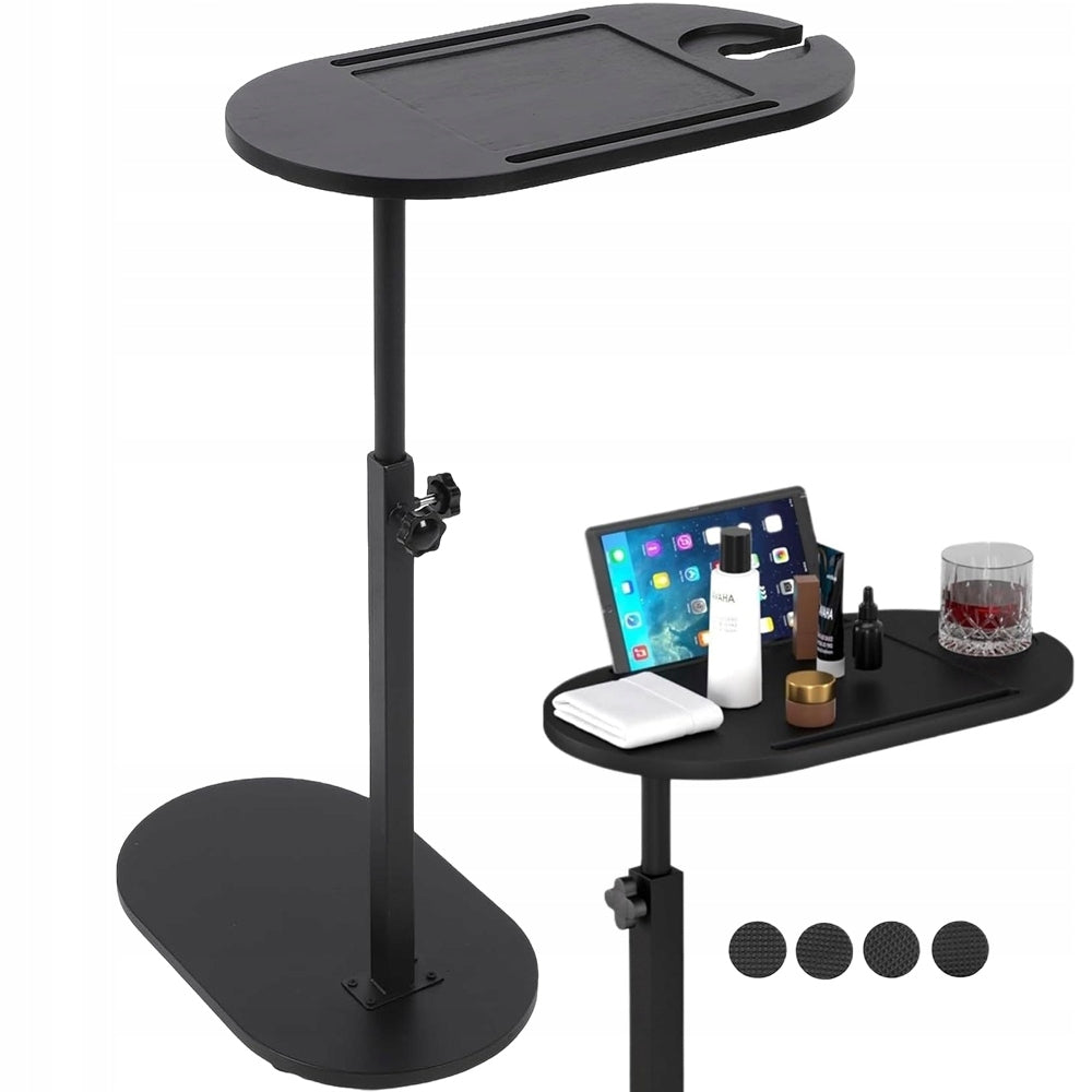 ADJUSTABLE SPA TABLE FOR JACUZZI TUB ADJUSTABLE TABLE WITH BAMBOO TOP