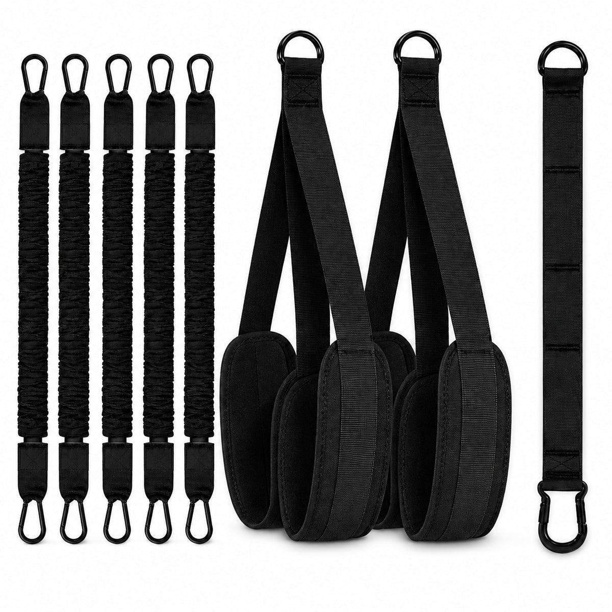 ADJUSTABLE TRAINING STRAPS FOR PULL-UPS AND EXERCISES