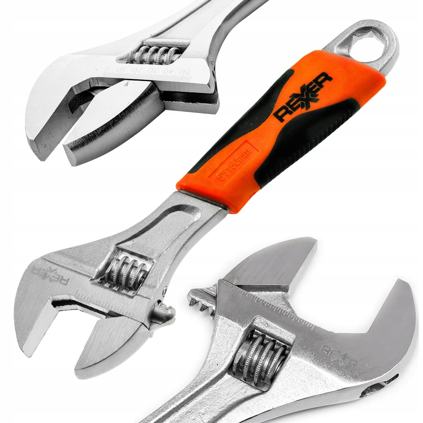 ADJUSTABLE WRENCH 250 MM TYPE SWEDE ADJUSTABLE 0-29 MM