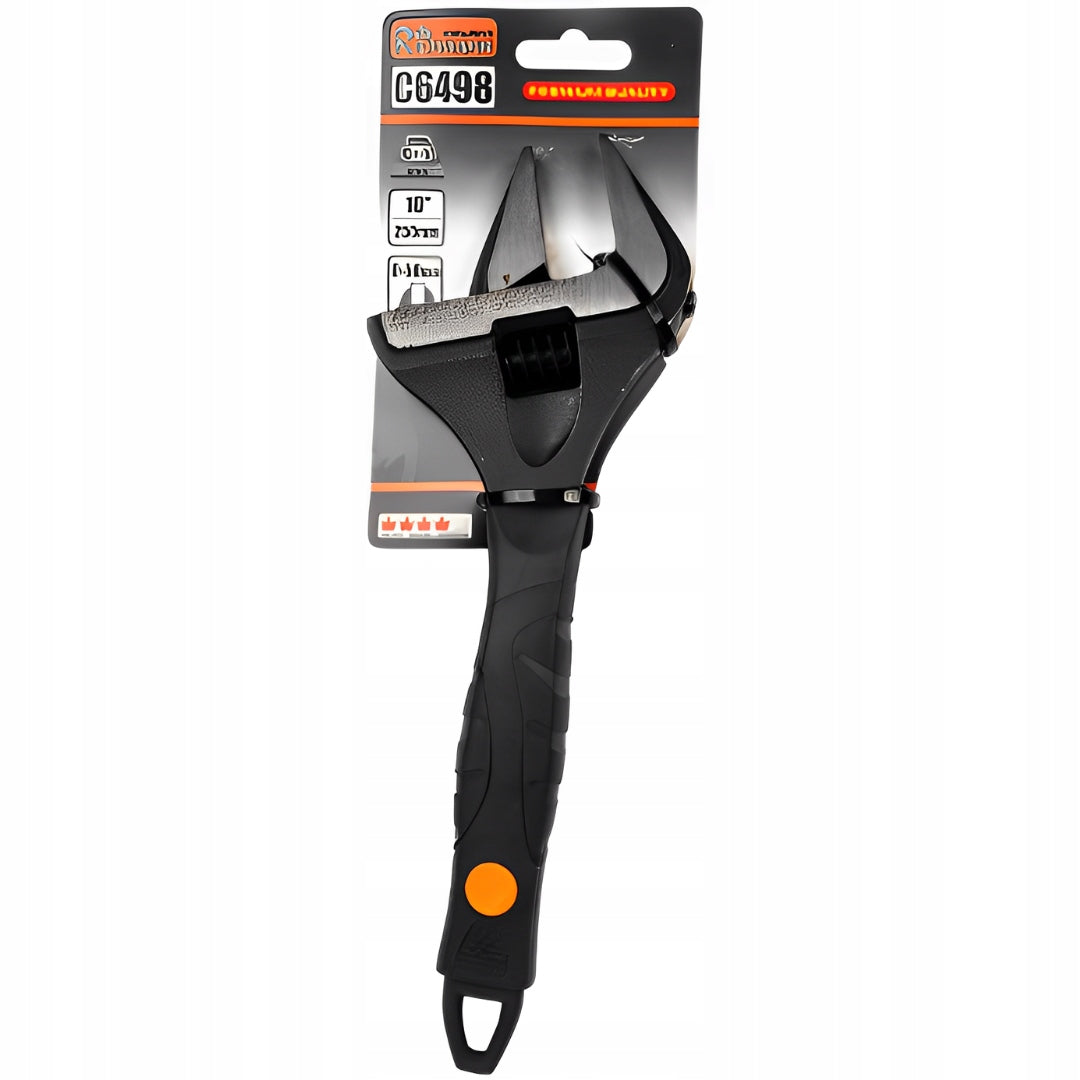 ADJUSTABLE WRENCH ADJUSTABLE SWEDE 10'' WIDE 0-50mm SOLID RICHMANN C6498 Customs tariff code 82041200