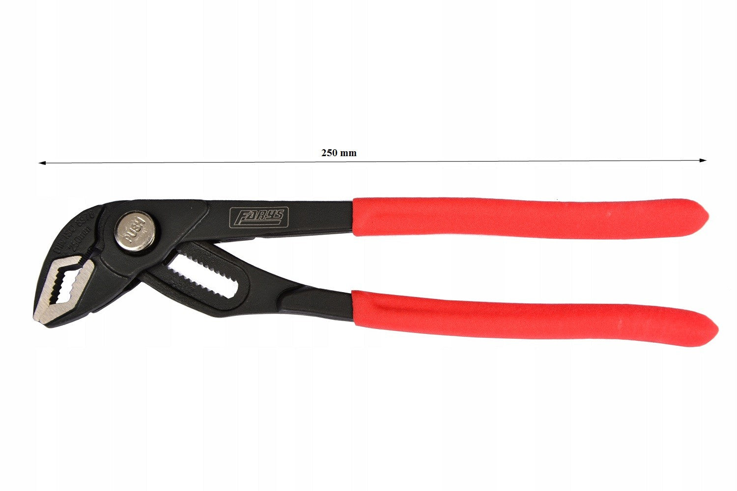 ADJUSTABLE WRENCH FOR COBRA PIPES HYDRAULICS 250mm FARYS FR4580 EAN (GTIN) 5907781831432