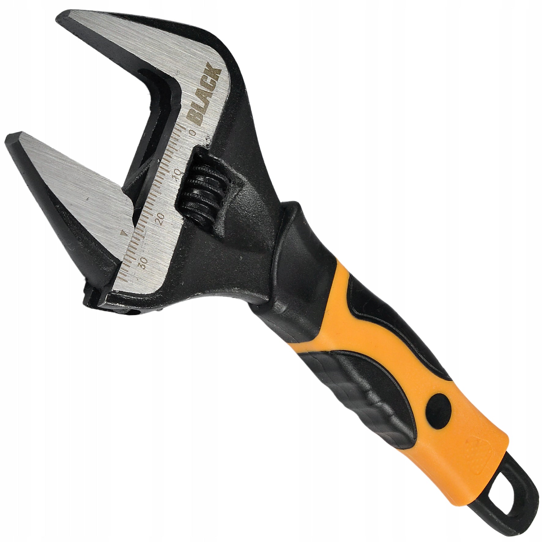 ADJUSTABLE WRENCH SWEDISH 6'' 0-34mm WIDE ADJUSTABLE BLACK Brand Black