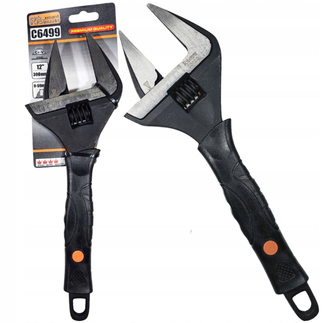 ADJUSTABLE WRENCHES SWEDES ADJUSTABLE 6'' 8'' 10'' 12'' SET 4x SWEDE WRENCH Packaging status original