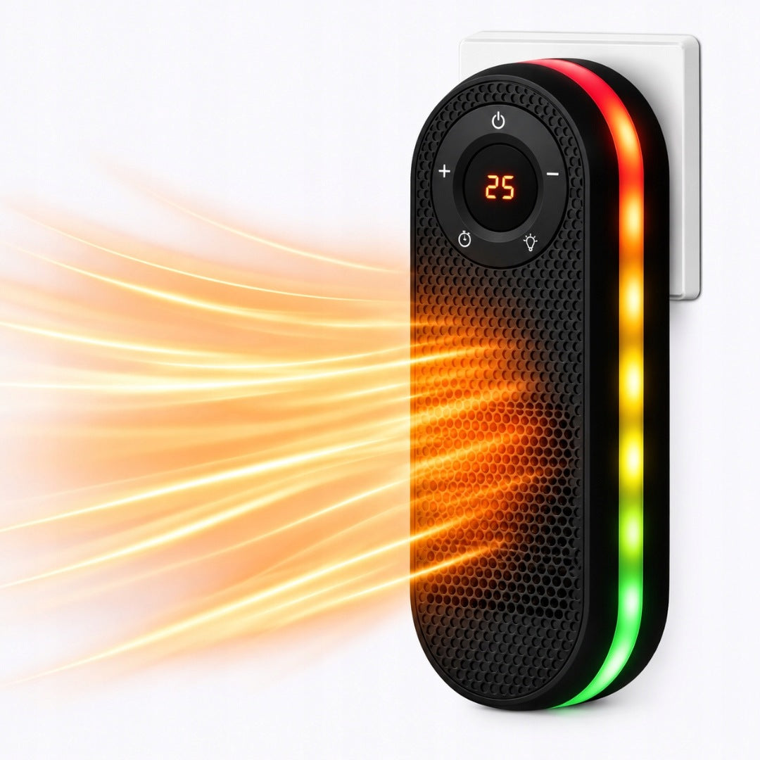 ADM Mini LED Electric Heater with Remote Control
