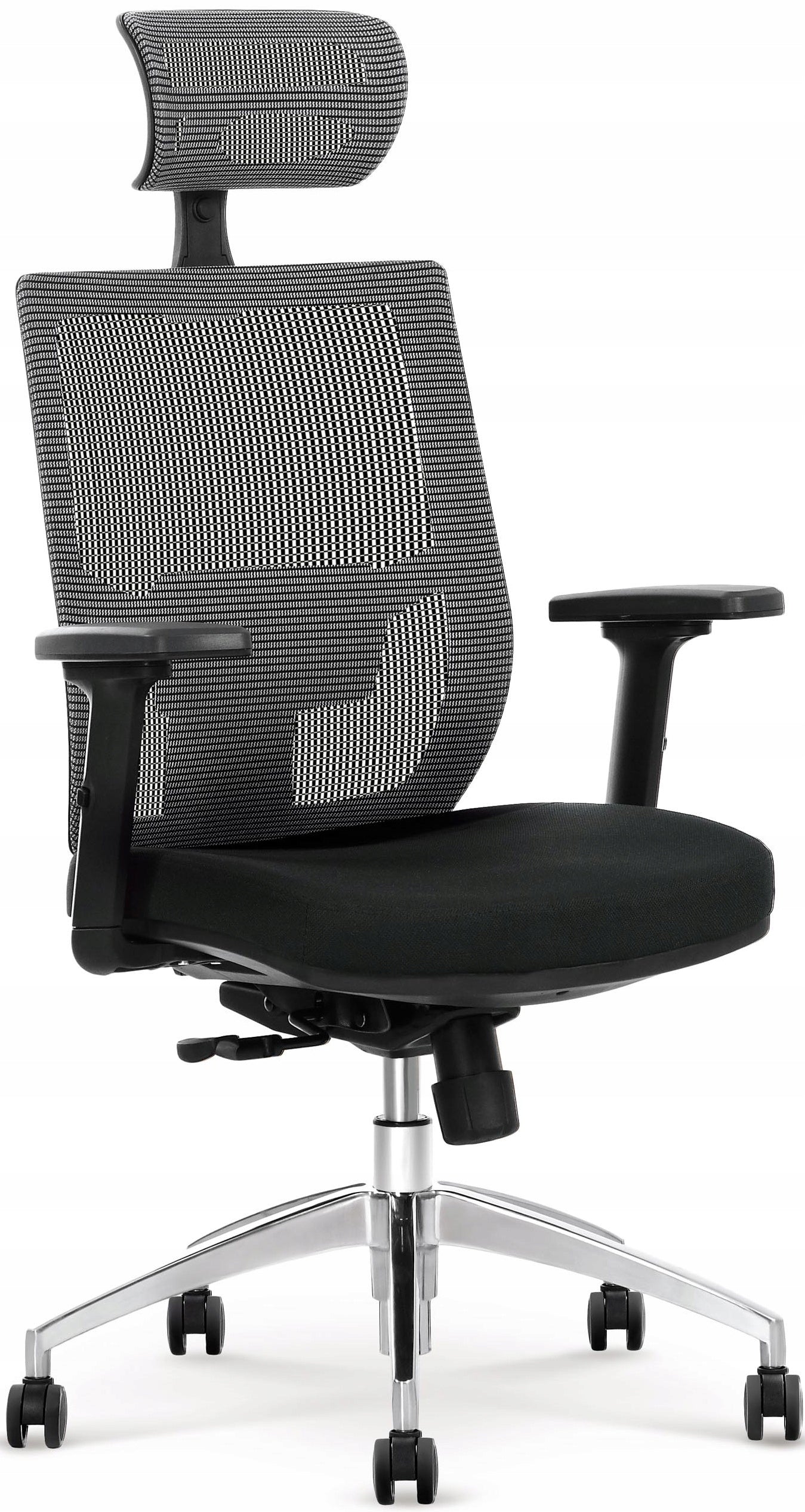 ADMIRAL Computer Chair Black Office Ergonomic Rotating Mesh