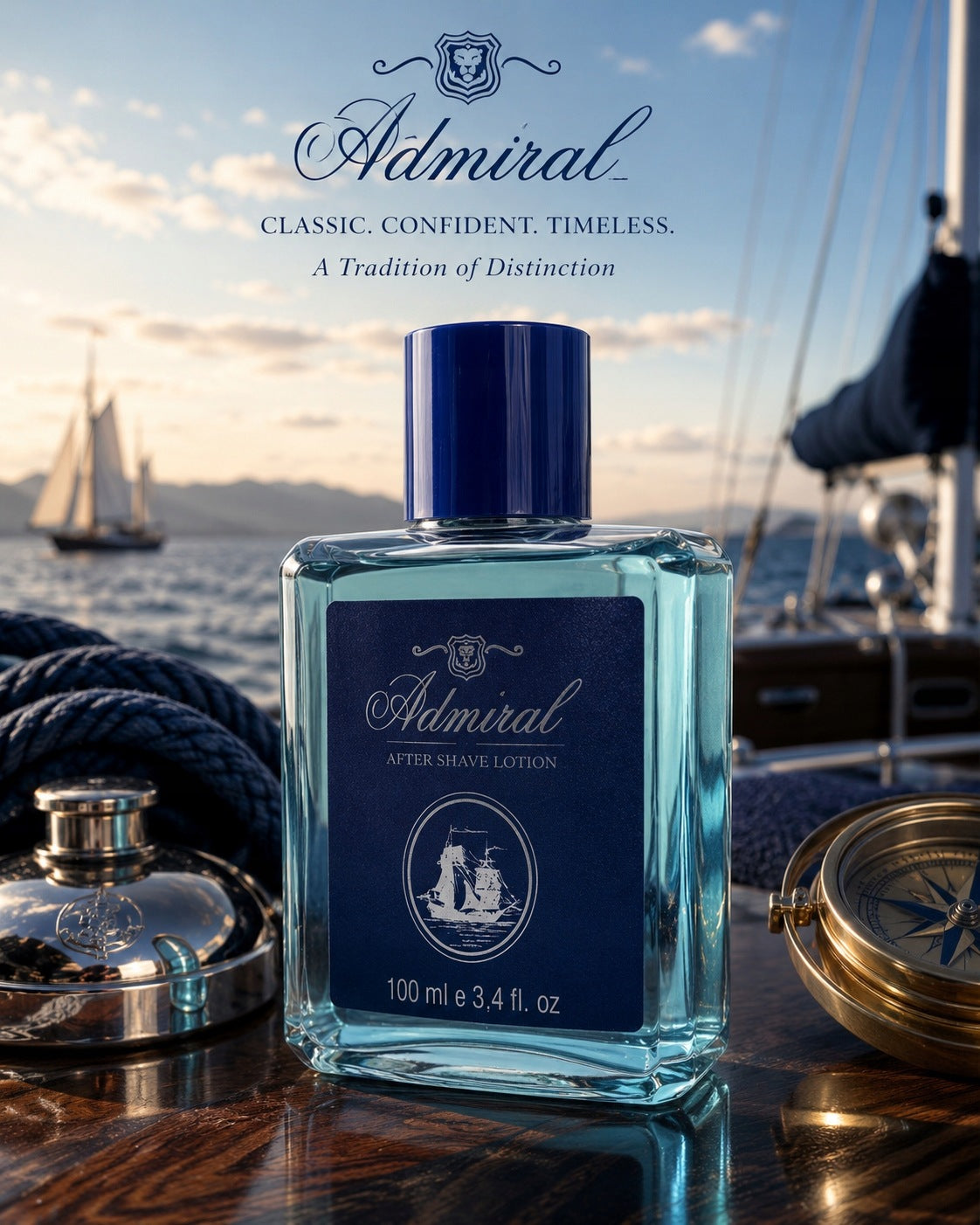ADMIRAL Cult After Shave AFTER SHAVE Liquid 100 ml