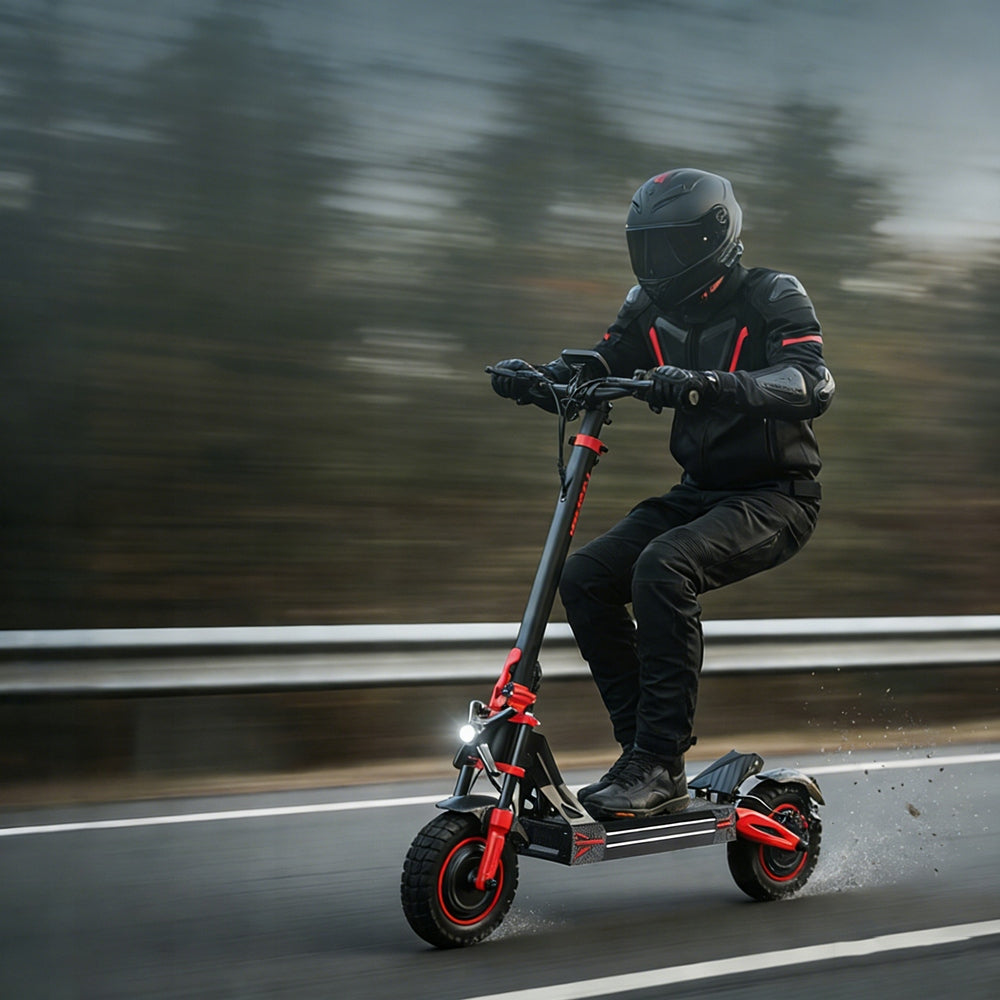 ADULT ELECTRIC SCOOTER TWOFISH TW4 PRO 3280W 60V23Ah Folding Color red