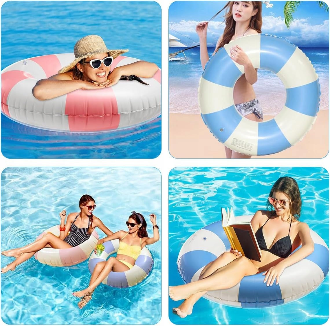 ADULT SWIMMING WHEEL 2 PCS INFLATABLE RETRO POOL Model Koło do pływania dla dorosłych, 2 szt. nadmuchiwan
