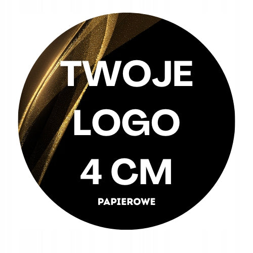 ADVERTISING STICKERS WITH LOGO ANY PRINT 4CM LOGO YOUR OWN PATTERN+TEXT CREATOR