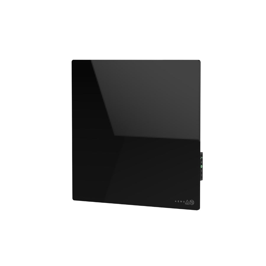 AENO GH12S Glass wall heater Smart 500W app+LED panel black Amazon