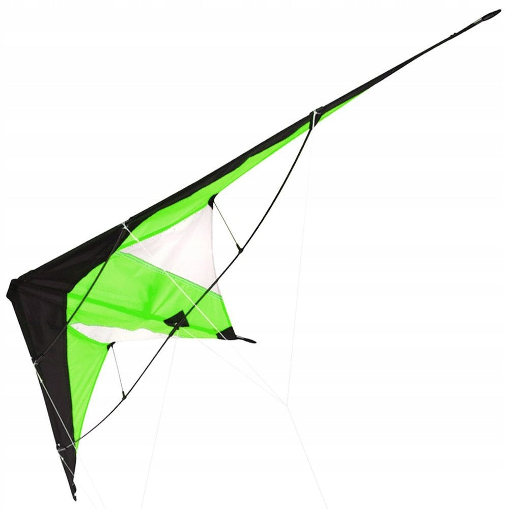 AEROBATIC kite for children adults large with rope green 120x50 Manufacturer code 489108-Z