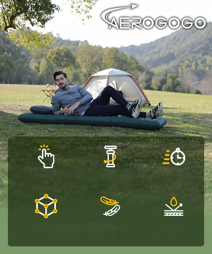 AEROGOGO GM2-01 MATTRESS AUTOMATICALLY INFLATABLE Brand Aerogogo