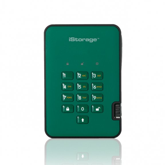 AES 256-bit 128GB Encrypted Portable SSD