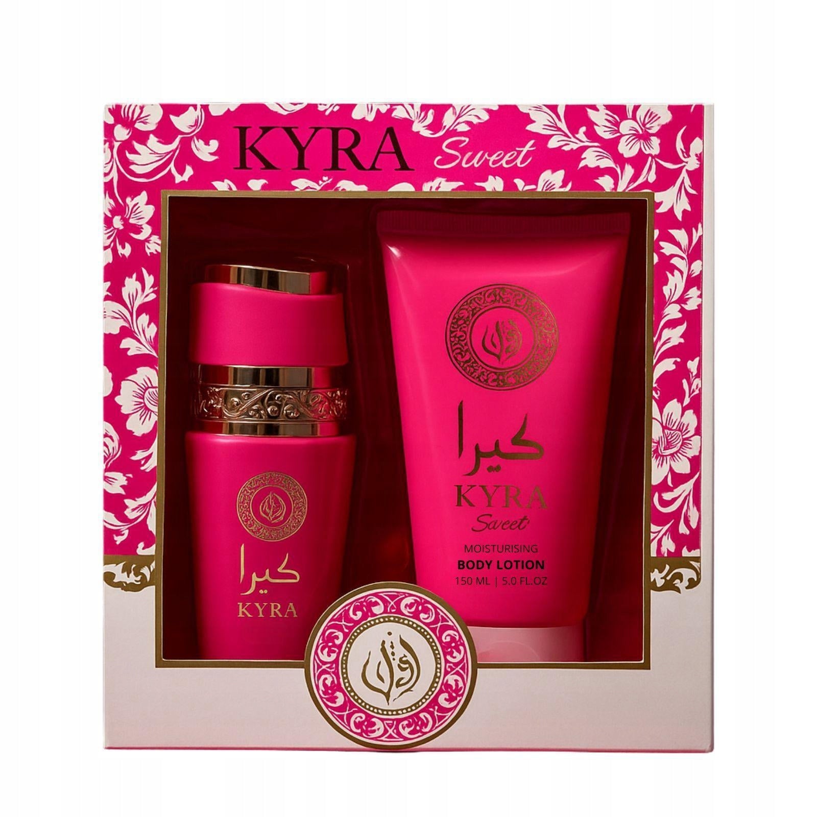 AFAQ KYRA SWEET Eau de Parfum EDP 100ml + BODY LOTION 150ml WOMAN Brand no brand