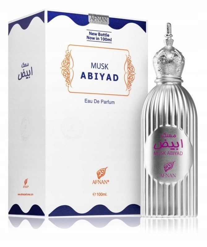 AFNAN MUSK ABIYAD - EAU DE PARFUM - VOLUME: 100 ML UNISEX Packaging status original