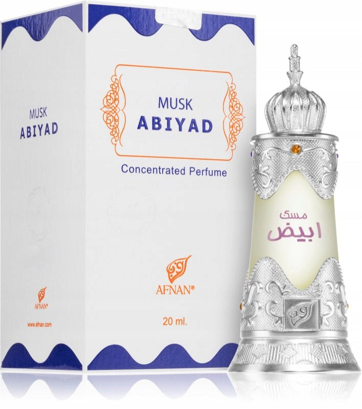 AFNAN MUSK ABIYAD PERFUMED OIL 20ML