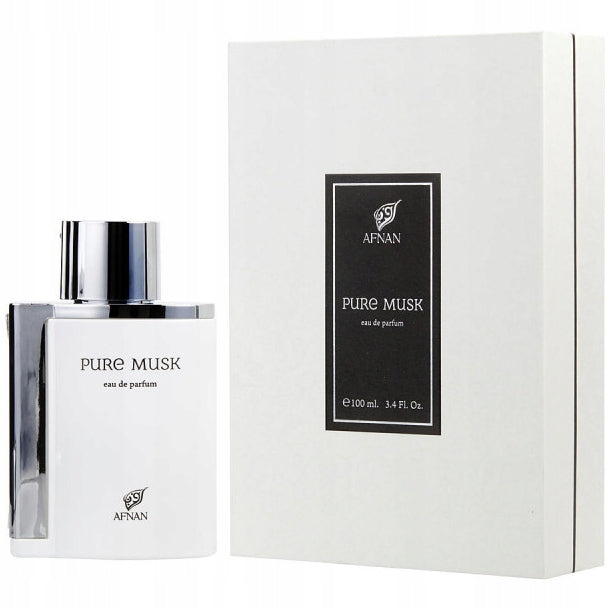 AFNAN PURE MUSK 100ML EDP Packaging status original
