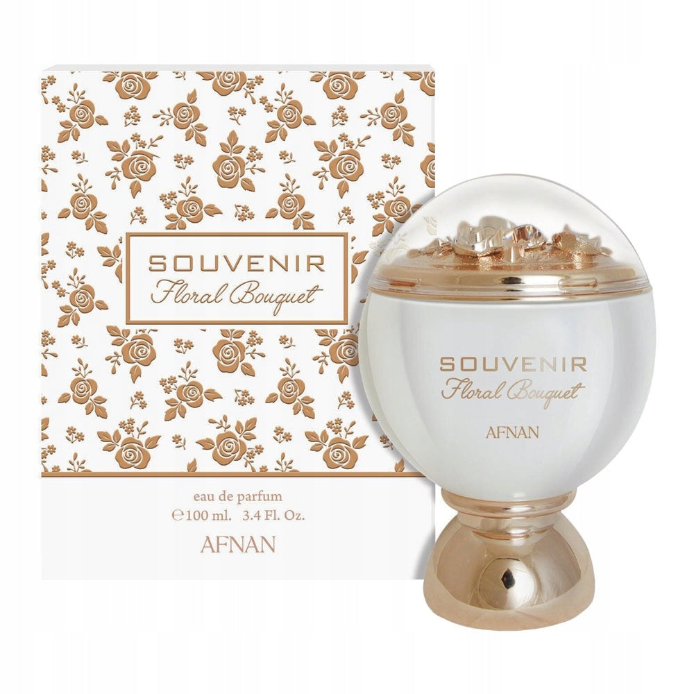 AFNAN Souvenir Floral Bouquet Eau de Parfum for women Perfume EDP 100ml Packaging status original