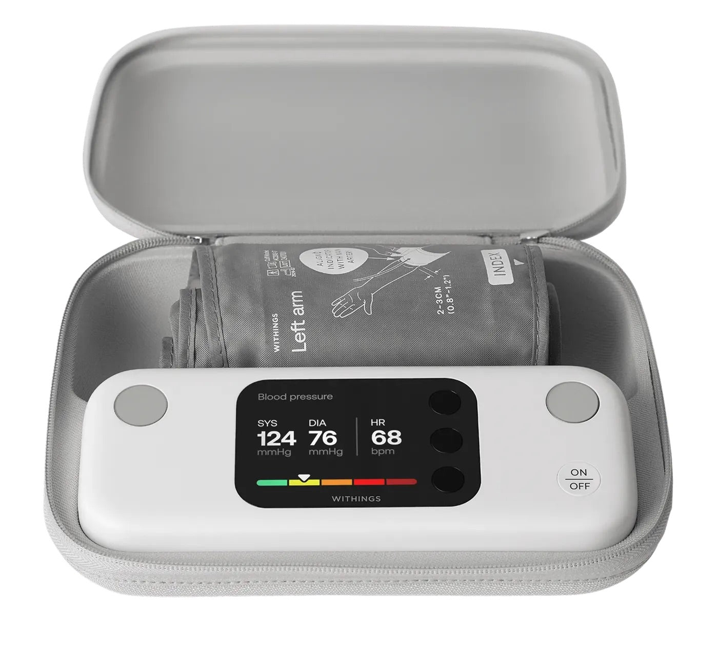 AFib ECG Wi-Fi Smart Shoulder Blood Pressure Monitor - Withings BPM Vision Packaging status original