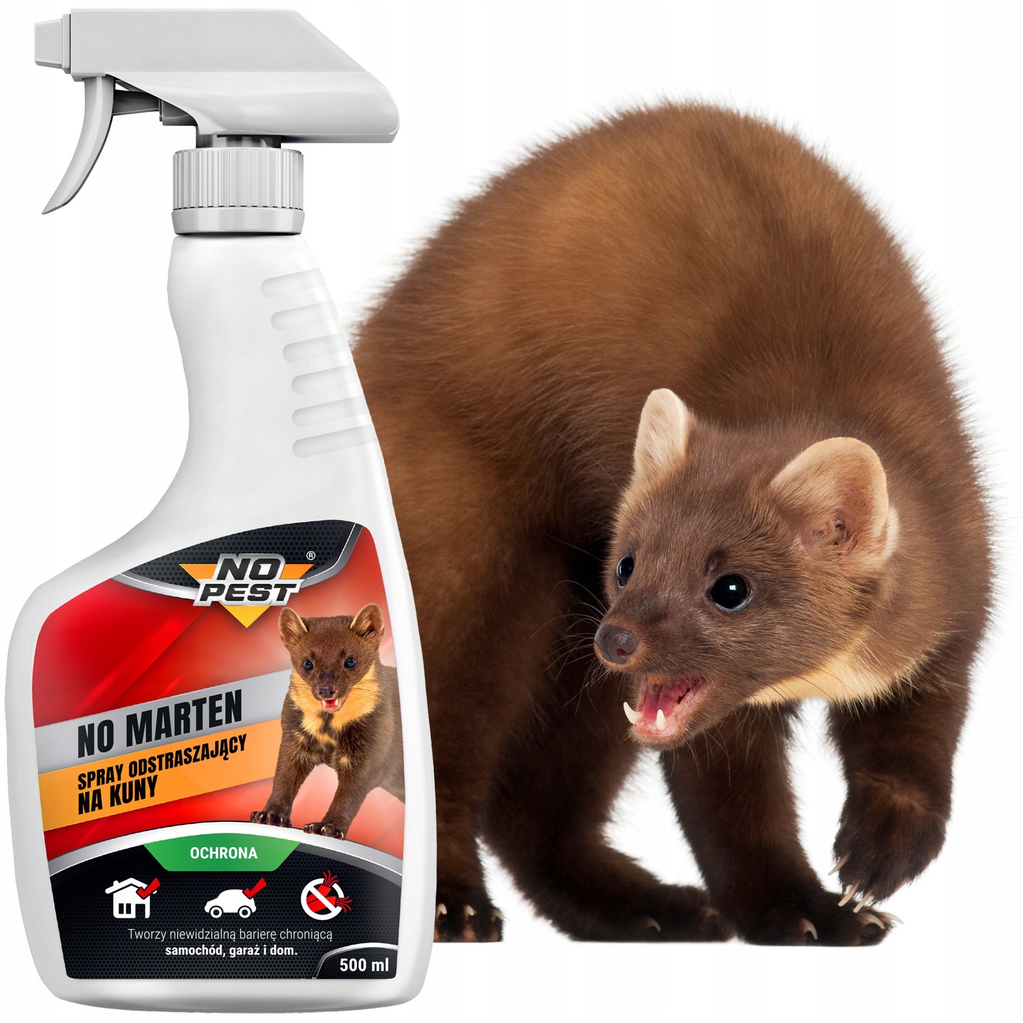 AGENT SPRAY LIQUID PREPARATION FOR MARTEN DETERRENT KUN NO MARTEN NO PEST 500ML