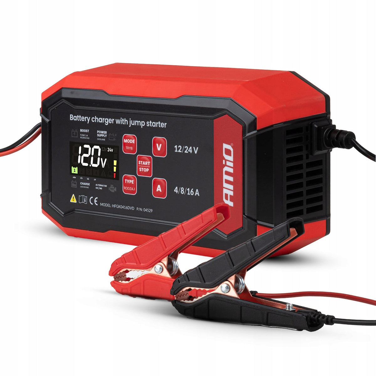 AGM GEL STD LFP MAX 16A 12V 24V Start-up Assisted Digital Rectifier