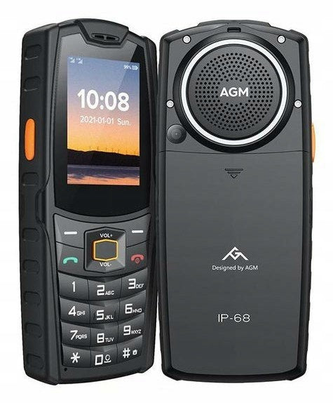 AGM M6 6,1 cm (2.4") 195 g Black Brand AGM