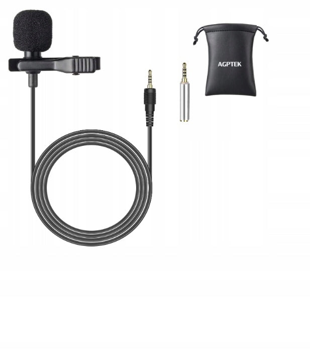 AGPTEK Mini multi-directional tie microphone