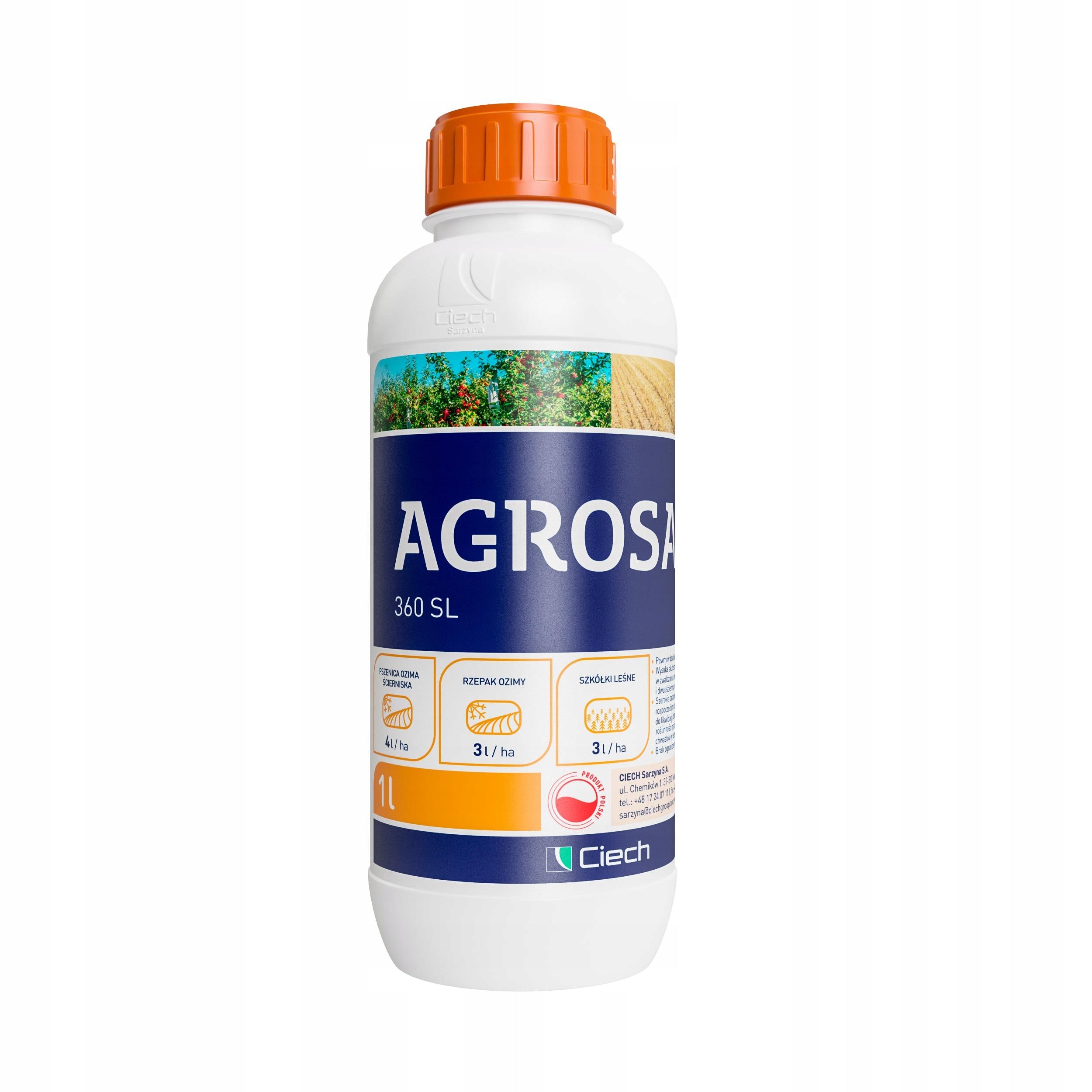AGROSAR 1L TOTAL ANTI-WEED FOR WEEDS PERZ CEREAL POTATO PROFX