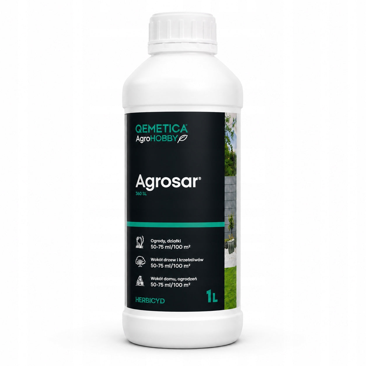 AGROSAR 360 SL 1l HOBBY - replacement roundup for weeds WITHOUT CERTIFICATE